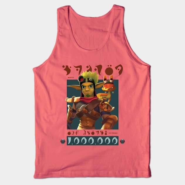 Jak Wanted Tank Top by Creative Wiz